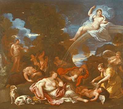 The Disarming of Cupid by Luca Giordano